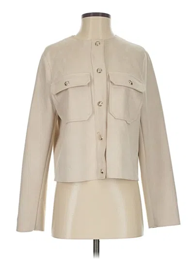 Pre-owned Zara Jacket In Ivory