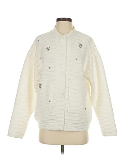 Pre-owned Zara Jacket In Ivory