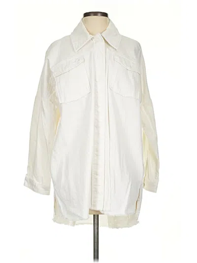 Pre-owned Zara Jacket In Ivory