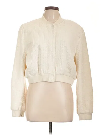 Pre-owned Zara Jacket In Ivory