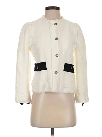 Pre-owned Zara Jacket In Ivory