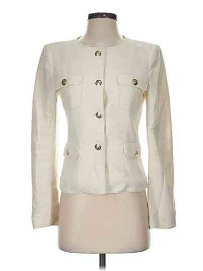 Pre-owned Zara Jacket In Ivory