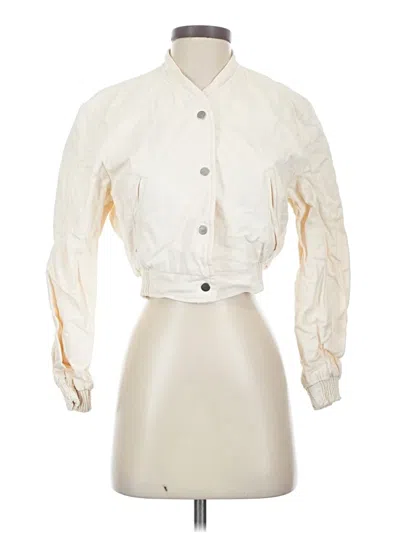 Pre-owned Zara Jacket In Ivory
