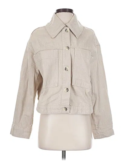 Pre-owned Zara Jacket In Ivory