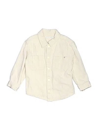 Pre-owned Zara Kids' Jacket In Ivory
