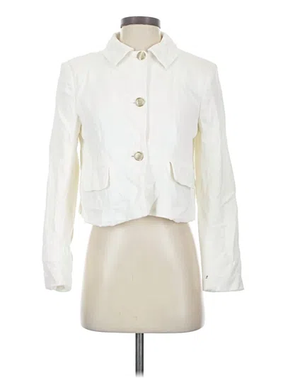 Pre-owned Zara Jacket In Ivory
