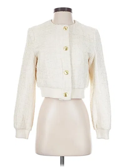 Pre-owned Zara Jacket In Ivory