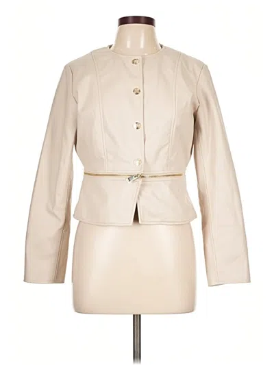 Pre-owned Zara Jacket In Ivory