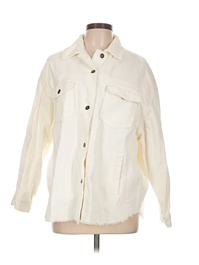 Pre-owned Zara Jacket In Ivory