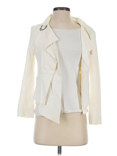 Pre-owned Zara Jacket In Ivory