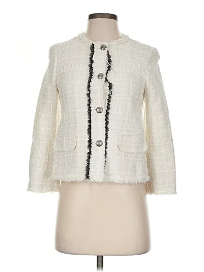 Pre-owned Zara Jacket In Ivory