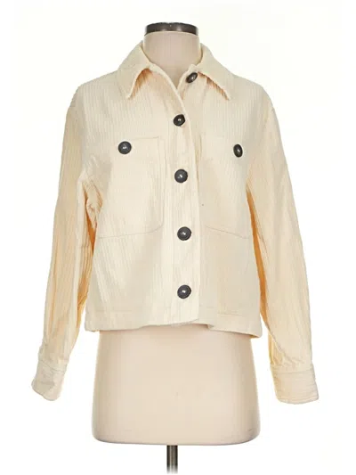 Pre-owned Zara Jacket In Ivory