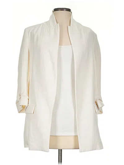 Pre-owned Zara Jacket In Ivory