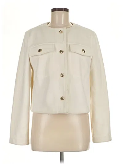 Pre-owned Zara Jacket In Ivory