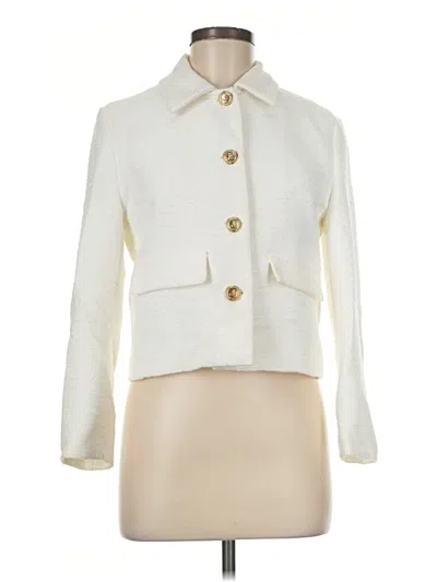 Pre-owned Zara Jacket In Ivory
