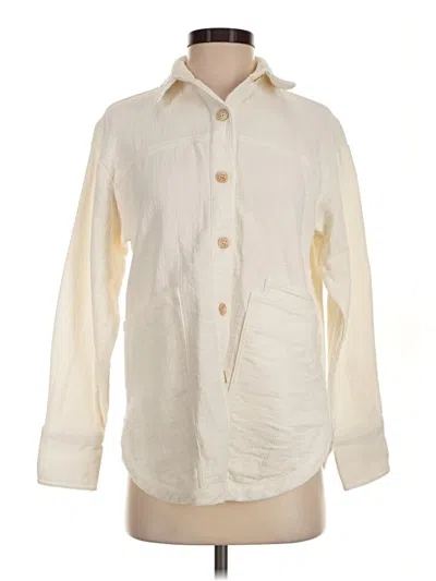 Pre-owned Zara Jacket In Ivory