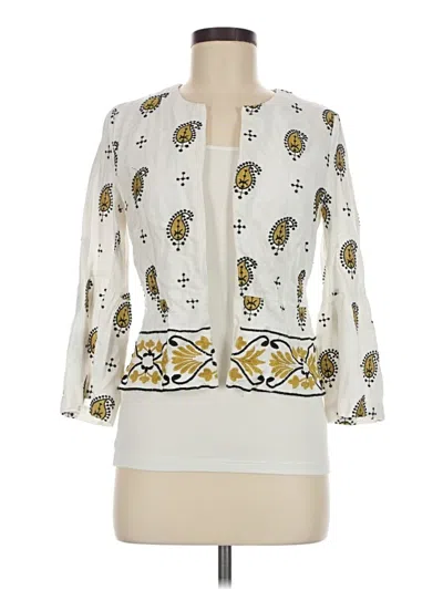 Pre-owned Zara Jacket In Ivory