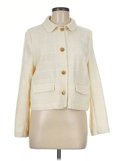 Pre-owned Zara Jacket In Ivory