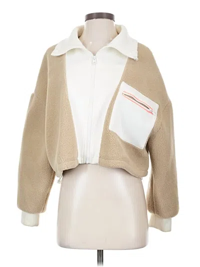 Pre-owned Zara Jacket In Ivory