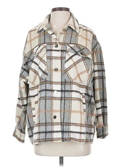 Pre-owned Zara Jacket In Ivory