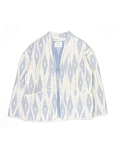 Pre-owned Zara Kids' Jacket In Ivory