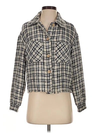 Pre-owned Zara Jacket In Ivory