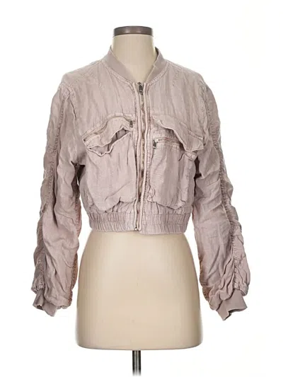 Pre-owned Zara Jacket In Pink