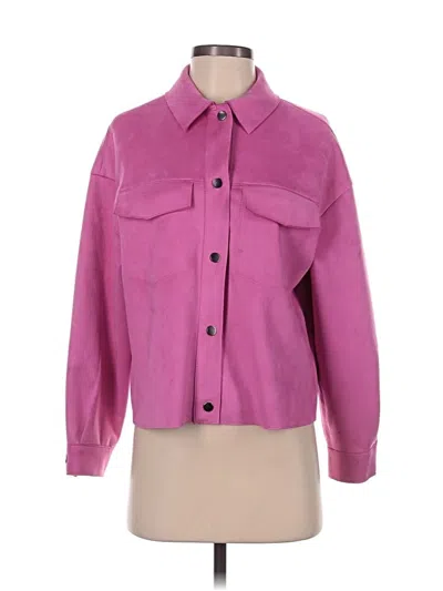 Pre-owned Zara Jacket In Pink