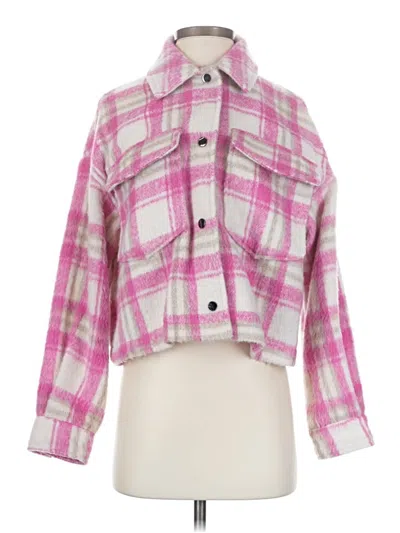 Pre-owned Zara Jacket In Pink