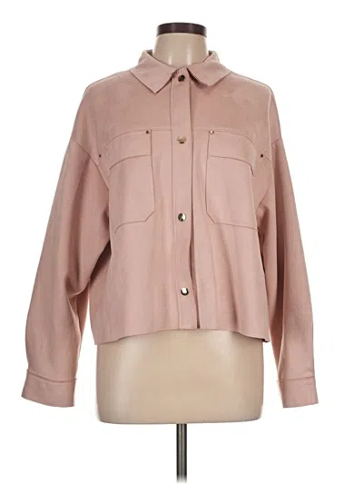 Pre-owned Zara Jacket In Pink