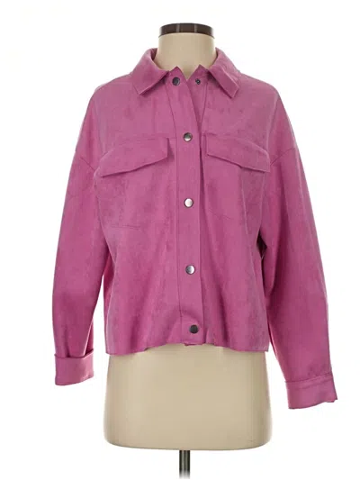 Pre-owned Zara Jacket In Pink