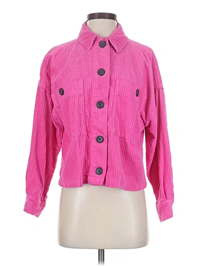 Pre-owned Zara Jacket In Pink