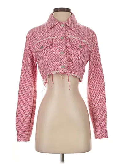 Pre-owned Zara Jacket In Pink