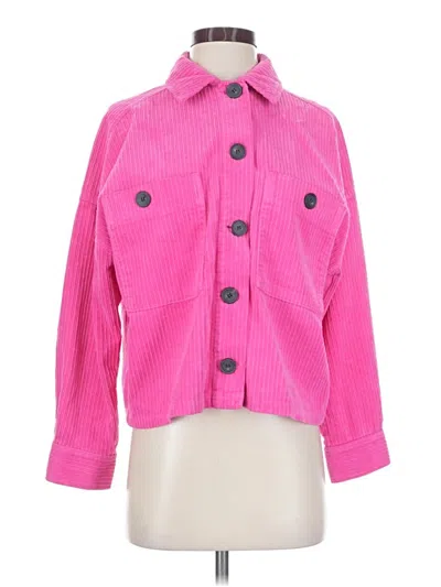 Pre-owned Zara Jacket In Pink