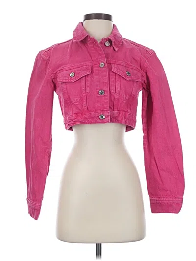 Pre-owned Zara Jacket In Pink