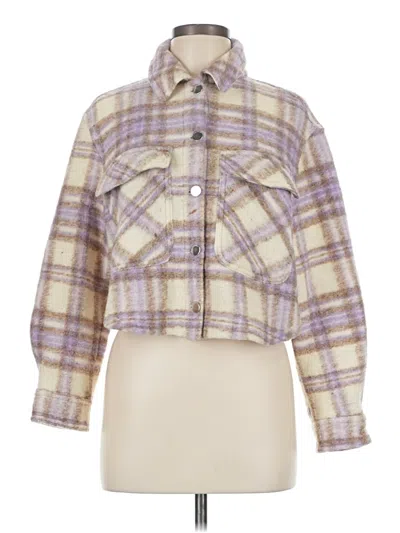 Pre-owned Zara Jacket In Purple