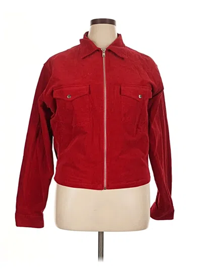 Pre-owned Zara Jacket In Red