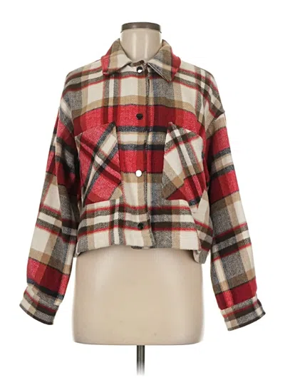 Pre-owned Zara Jacket In Red