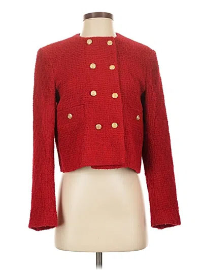 Pre-owned Zara Jacket In Red