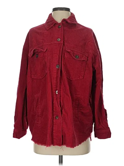 Pre-owned Zara Jacket In Red