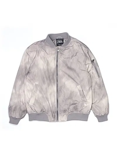 Pre-owned Zara Kids' Jacket In Silver