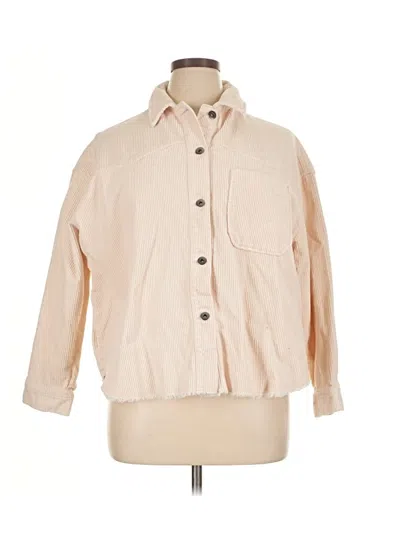Pre-owned Zara Jacket In Tan