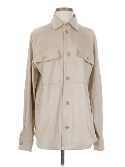 Pre-owned Zara Jacket In Tan