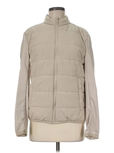 Pre-owned Zara Jacket In Tan