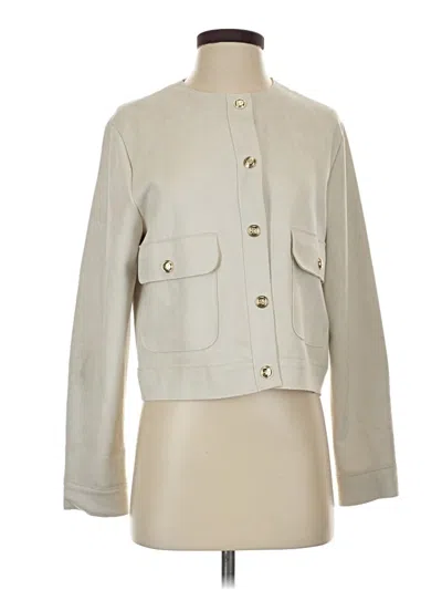Pre-owned Zara Jacket In Tan