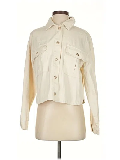 Pre-owned Zara Jacket In White