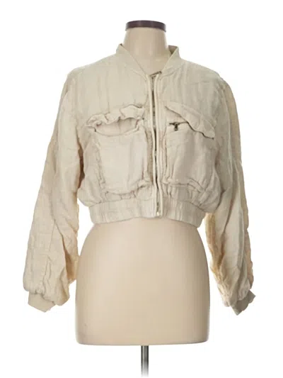 Pre-owned Zara Jacket In White
