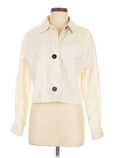 Pre-owned Zara Jacket In White