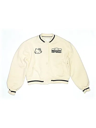 Pre-owned Zara Kids' Jacket In White