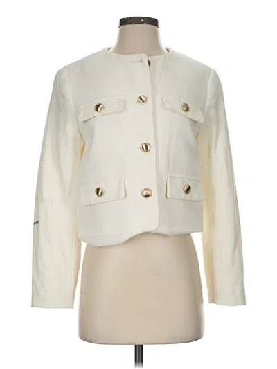 Pre-owned Zara Jacket In White